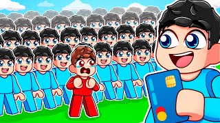 Gasté 100000 en un Ejército de CLONES en Roblox [upl. by Irrem]