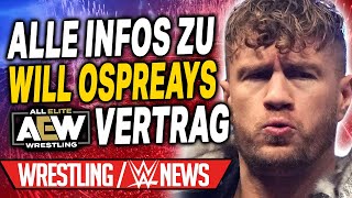 Alle Infos zu Will Ospreays Vertrag Ronda Rousey zurück im Wrestling  WrestlingWWE NEWS 1412023 [upl. by Brod561]