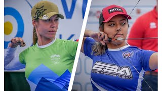 Toja Ellison v Paola Corado – compound women gold  Slovenia 2022 Veronicas Cup [upl. by Windzer]