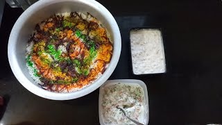 Special Shahi Veg Biryani with Raita and Koshimbir  रायता व कोशिंबीर सोबत शाही व्हेज बिर्यानी [upl. by Leik296]