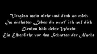 Oonagh und Santiano Vergiss mein nicht mit lyrics [upl. by Yeldnarb]