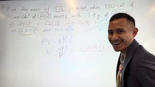 Using Ideal Gas Equation in a chemical reaction [upl. by Lewin]