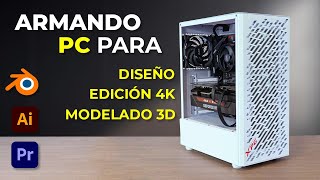 PC para Editar VIDEOS en 4k DISEÑAR Modelar en 3D y mucho más [upl. by Anayet]