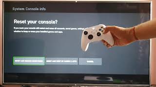 How to Factory Reset your XBOX Series S  Series X Console before you Resell or Return [upl. by Ycnej]