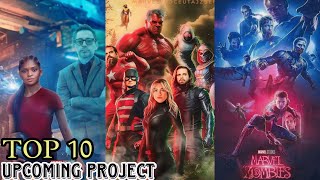 Top 10 Upcoming Marvel Projects In 2025  In Hindi  MCU review by kavya [upl. by Ahsikym]