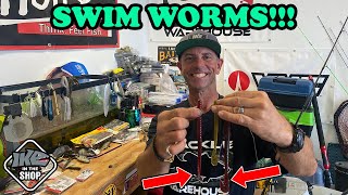 How to fish a Swim Worm Everything you NEED to know [upl. by Anatollo]