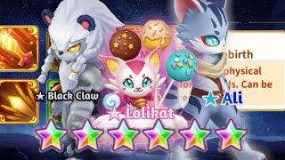 Team Of Strongest Legendary Cats In Trainers Arena Trainers ArenaBlockman Go [upl. by Akerahs]