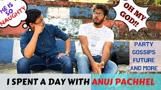 I SPENT A DAY WITH ⚡️DrAnujPachhel⚡️  HIDDEN SIDES OF 🚀YOUTUBER LIFE🚀 [upl. by Narra4]