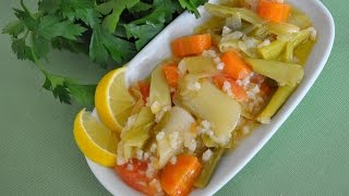 Лукпорей Как приготовить лукпорейВкусное блюдо из лукапорей [upl. by Naiva695]