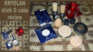 Kryolan TV paint stick heavy coverage stick foundation review in urdu  hindi [upl. by Ambrosius]