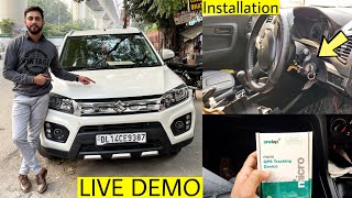 Wired GPS Tracker by OnelapDotIN • Installation amp LIVE DEMO [upl. by Eizle]