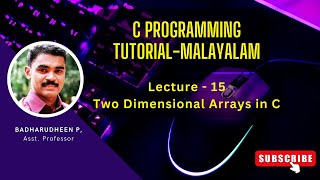 15  Two Dimensional Arrays in C [upl. by Nednarb]