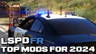 Top Plugins and Mods for 2024 GTA5 LSPDFR [upl. by Hayward]