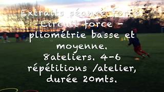 VIDÉO FOOTBALL  PRÉPARATION  ATHLÉTIQUE [upl. by Valdes]