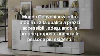 Mondo Convenienza soggiorno le proposte del catalogo 2024 [upl. by Pool]