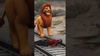 LION SIMBA SAVES MICHAEL gta gta5 shorts ytshorts gaming [upl. by Francis520]