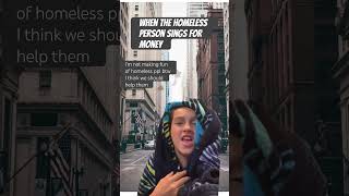 Love homeless person sings [upl. by Atul]