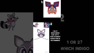 1 Or 2 Which Drawing Based Off The Game Indigo Park Is Your Favorite trend games indigopark [upl. by Aivekal]