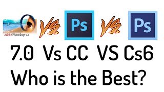 Who is the Best Photoshop  70 vs CC vs CS  in Hindi  Urdu [upl. by Sirovat]