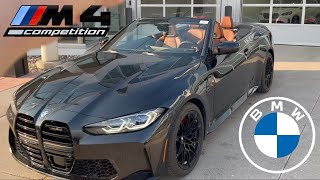 New 2024 BMW M4 Cabriolet G83 Powerful Cab Walkaround Review In Detail [upl. by Muiram]