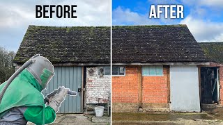 BLAST CLEANING TRANSFORMED THIS OLD BUILDING [upl. by Benjamen]