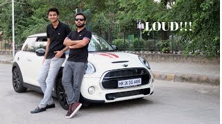 A Very Loud Mini Cooper S JCW in India  Reaction Video Ft Lee Keshav [upl. by Noelc4]