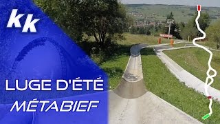 Luge dété Métabief 2016 [upl. by Ybok578]