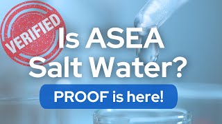 The Truth About ASEA Is It Just Salt Water [upl. by Onabru]