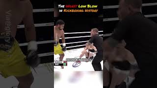 The Worst Low Blow in Kickboxing History [upl. by Ahcarb]