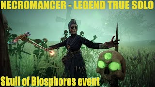 Necromancer  Skull of Blosphoros  Legend True solo  Crowbill  Warhammer Vermintide 2 [upl. by Laspisa340]