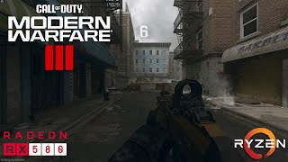 Call of Duty Modern Warfare 3  RX 580  All Settings Tested [upl. by Elleval]