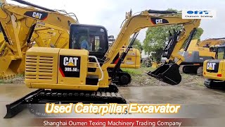 get the best deals on a used excavator digger the cat 3055e2 mini hydraulic excavator [upl. by Ecinaej]