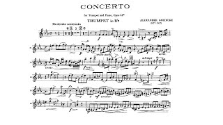 A F Goedicke Trumpet Concerto Timofei Dokshizer trumpet [upl. by Auston]