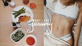 What I Eat in a Day January Quick Easy Healthy Vegan  Non Vegan Meals [upl. by Eissirhc]