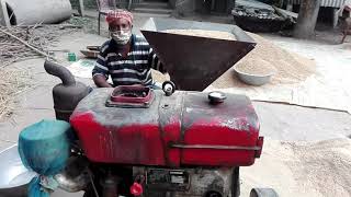 Traditional process of rice Husking Bangladesh [upl. by Stein]