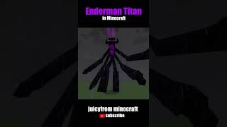 Enderman Titan MOD in Minecraft [upl. by Bennet]