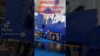 Atf600G 8 600ton tadano 2024 October 27 [upl. by Aynatan]