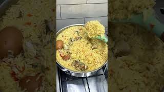 How to cook Nigerian Concoction Rice shortsafrica discovermyafrica [upl. by Emelyne]