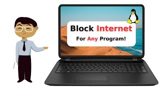 How To Block Internet Access For Specific Program on Linux [upl. by Len94]