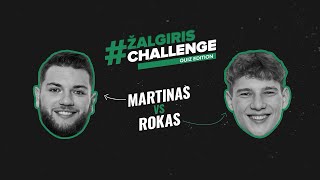 ZalgirisChallenge MGebeno ir RJokubaičio protų dvikova [upl. by Haniraz952]