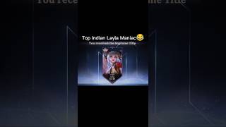 Top Global Layla Maniac mobilelegends mlbb layla [upl. by Worden]