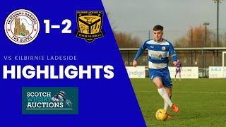 HIGHLIGHTS Kilwinning Rangers 12 Kilbirnie Ladeside [upl. by Romilly]