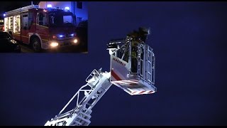 Kellerbrand  Menschenleben in Gefahr Hauptübung Feuerwehr Ilvesheim 2015 [upl. by Ahsenak]