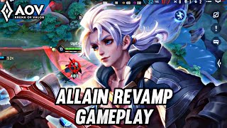 ALLAIN SKILL REVAMP GAMEPLAY  ARENA OF VALOR [upl. by Stich]