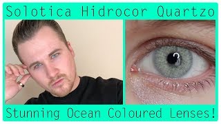 Solotica Hidrocor Quartzo Contact Lens Review [upl. by Nitsraek]