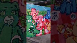 Pintando a Los Ositos Cariñositos 🧸🌈 carebears acrílicos [upl. by Little874]