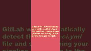 Pipeline in Gitlab CICD [upl. by Conall526]