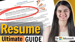 How to make Ultimate Resume  Step by step guide for Software Engineers [upl. by Eugeniusz]