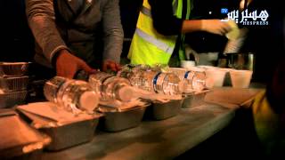 Hespresscom Avec les jeunes de LA RELEVE à la gare Bruxelles nord [upl. by Assillem]