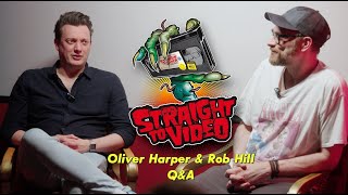 QampA with Oliver Harper amp Rob Hill at Straight to Video 80s Video Shop [upl. by Yendys444]